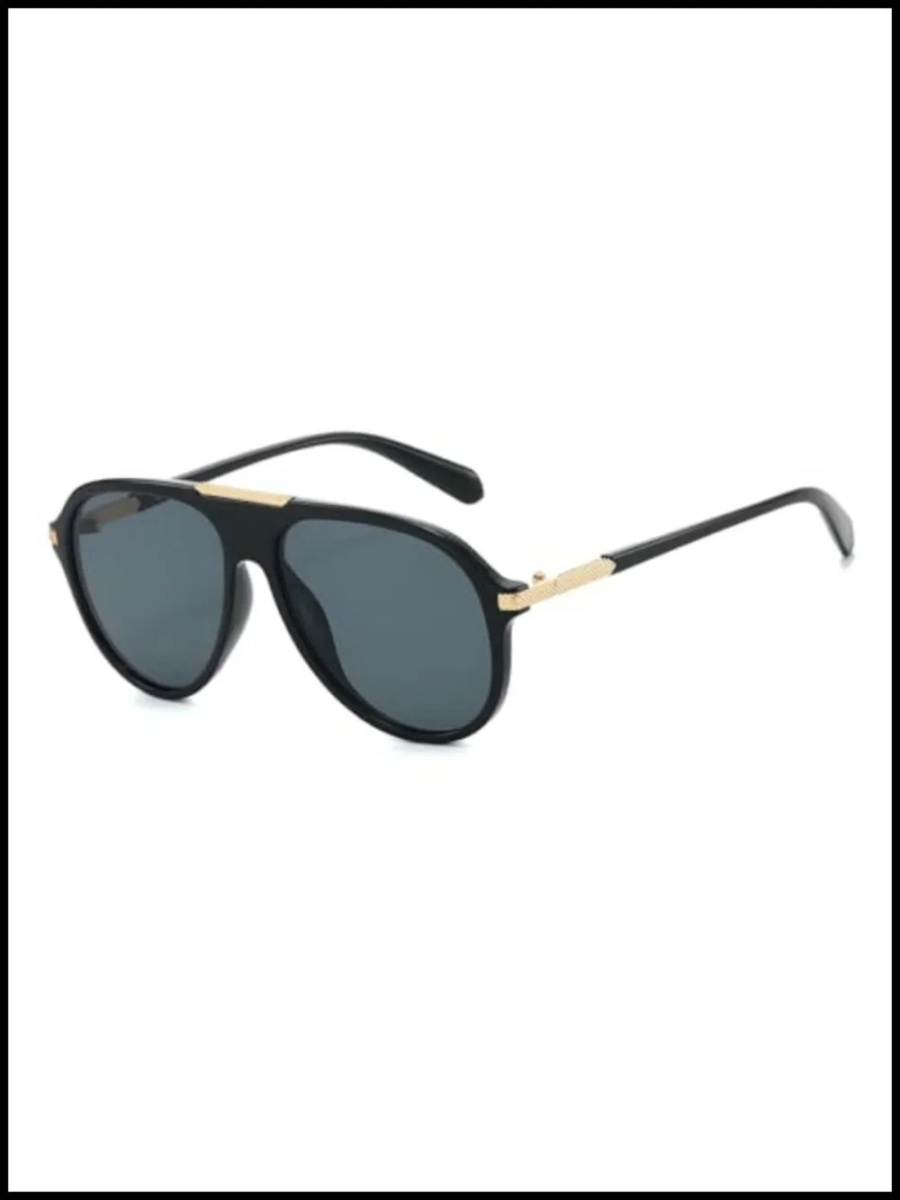 Retro Double Bridge Pilot Sunglasses UV400